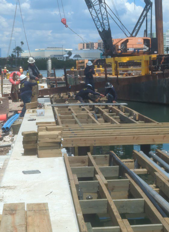 Dock Framing 