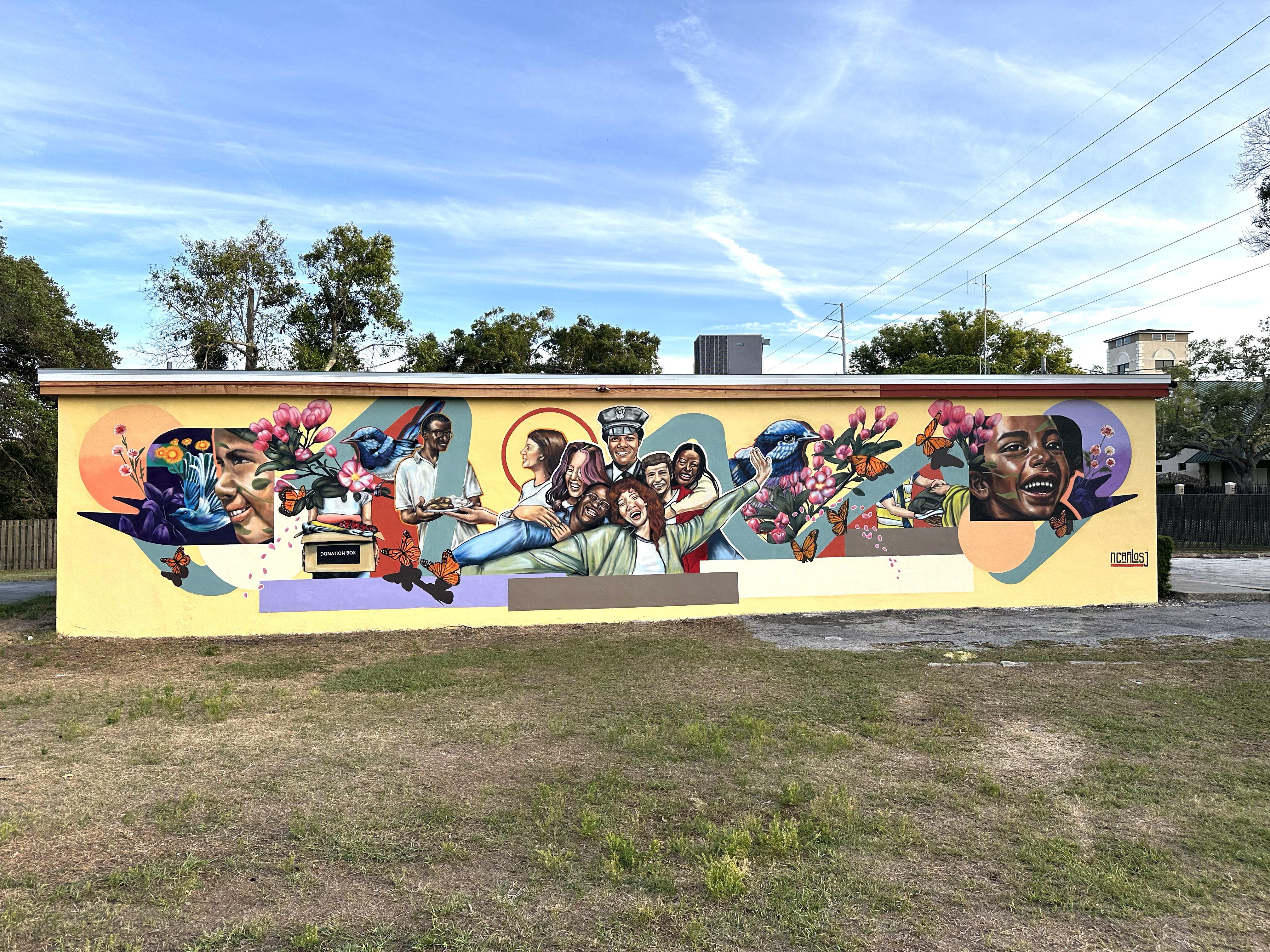 Image of The Rapture of Community Love mural