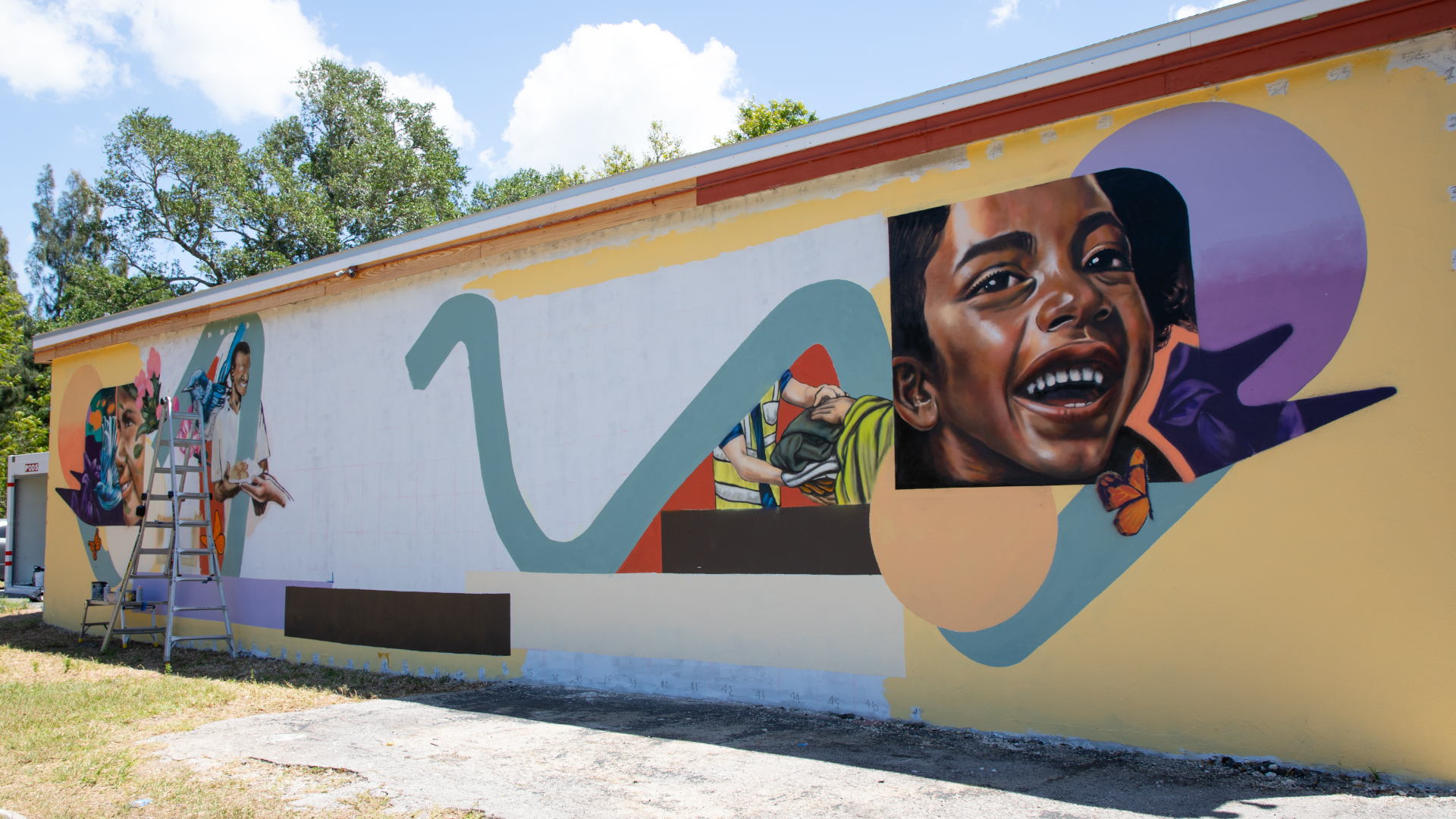 Image of The Rapture of Community Love mural