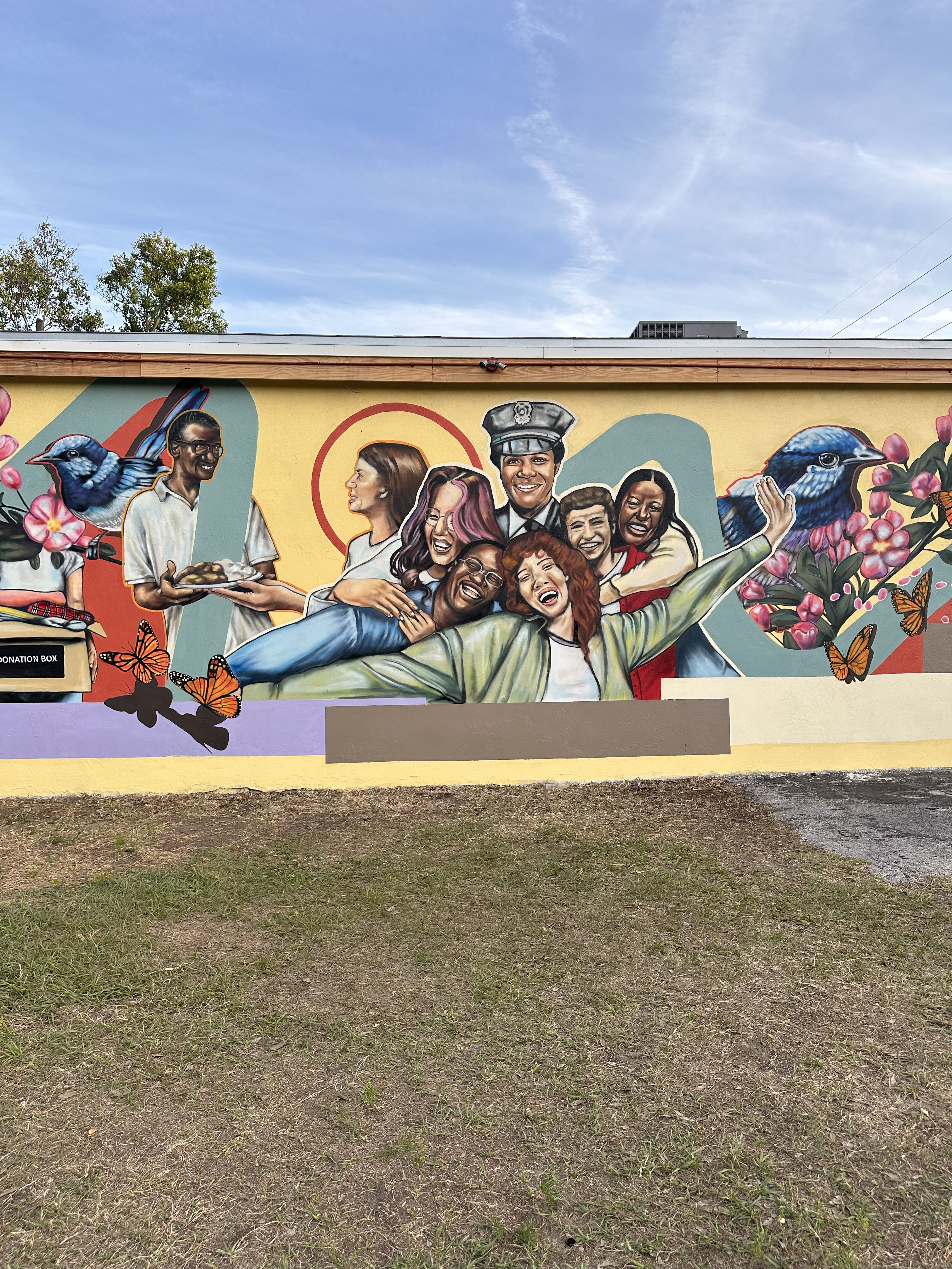 Image of The Rapture of Community Love mural