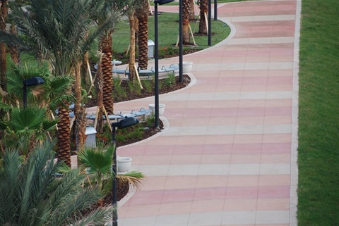 Closeup of BeachWalk