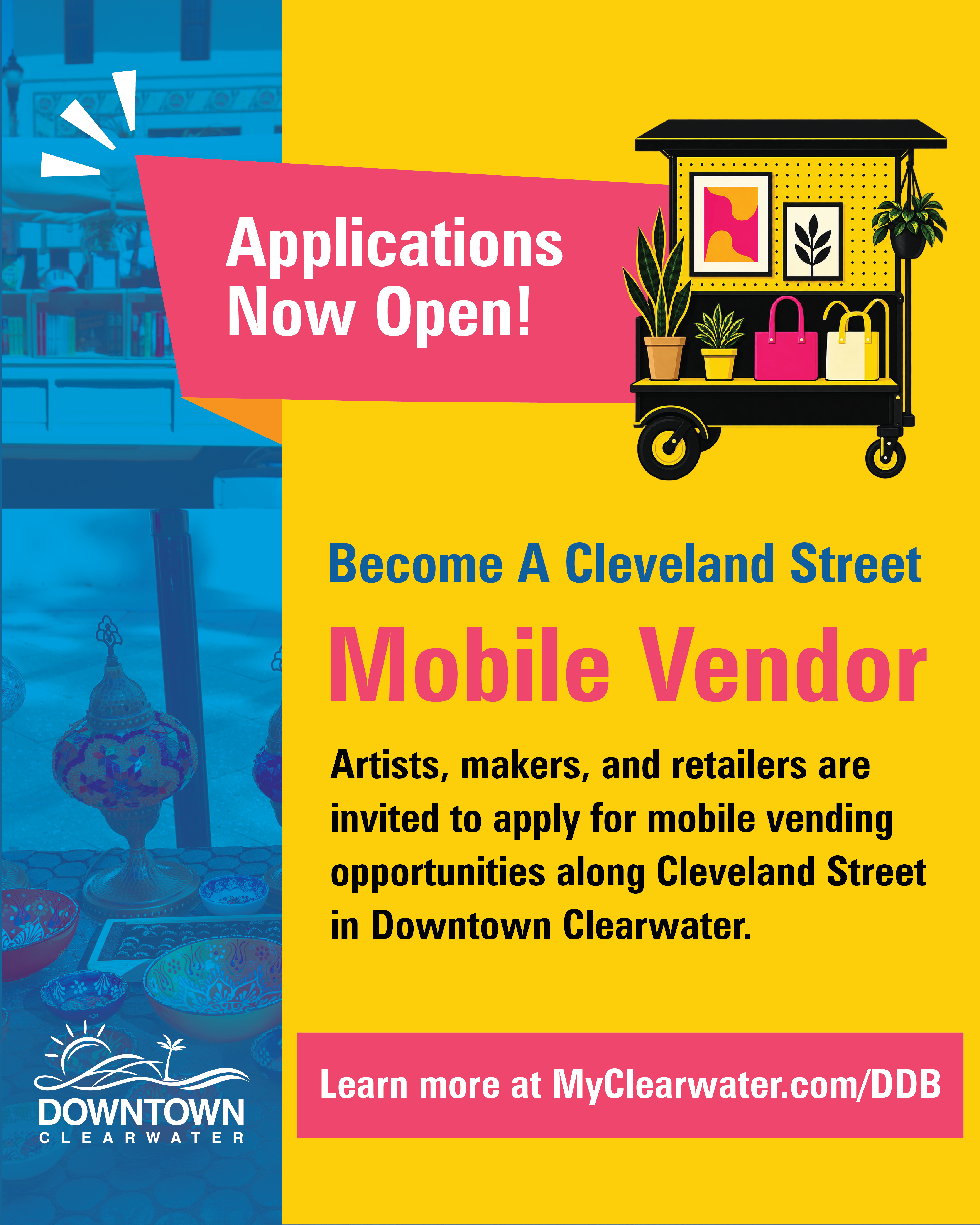 Mobile Vendor Application Flyer