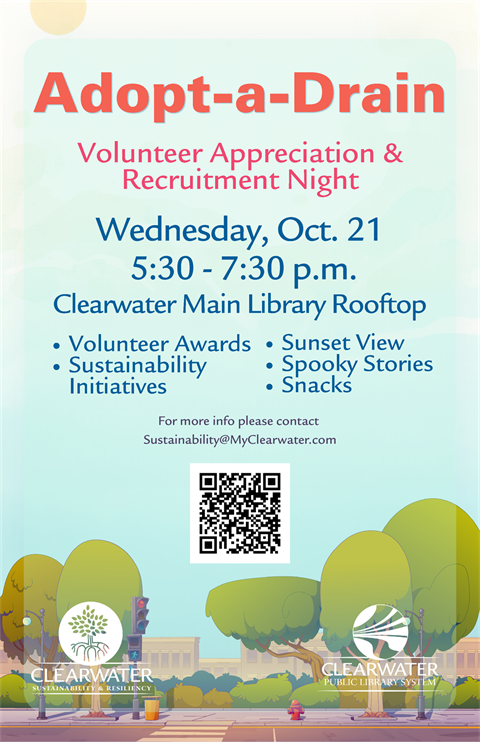 Adopt-a-Drain Event Flyer