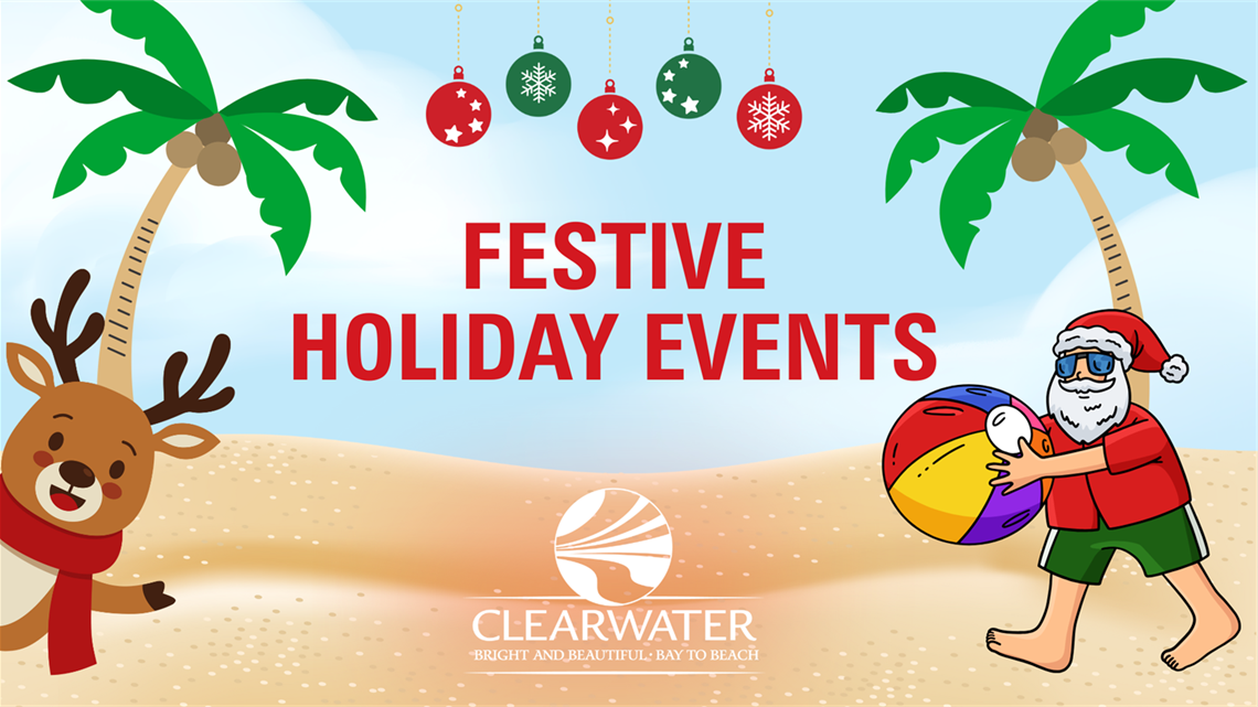 Festive Holiday Events Graphic