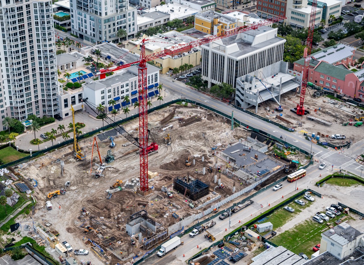The Bluffs Construction