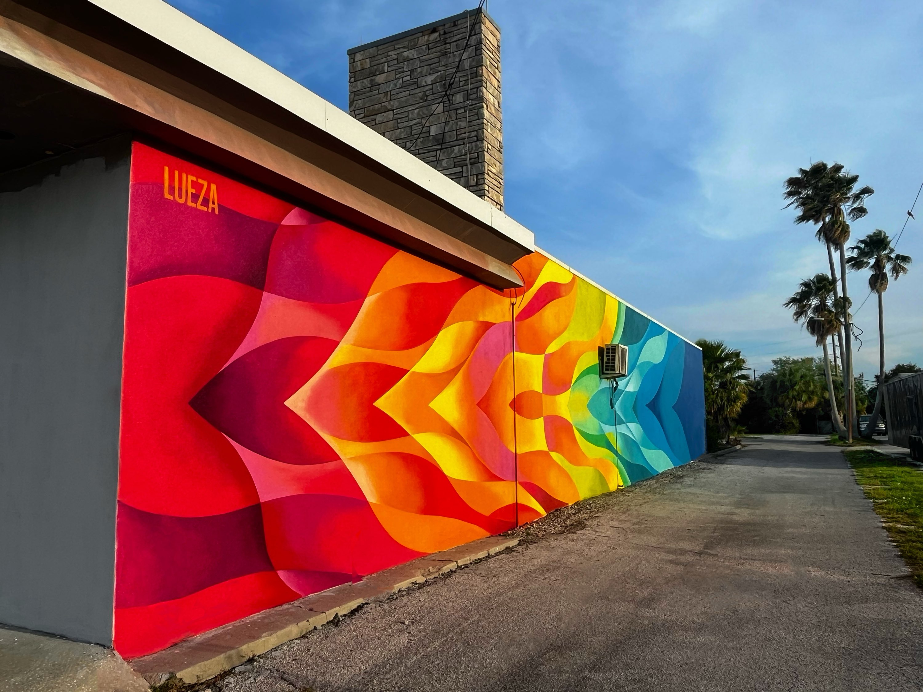 Prismatic Rush mural