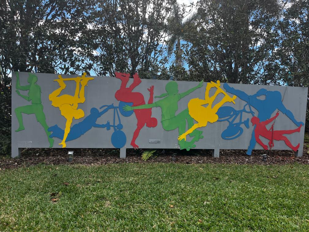 Image of wall mural titled RISK