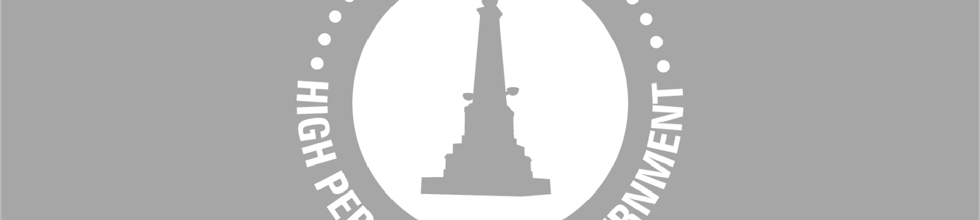 Image that says High Performing Government