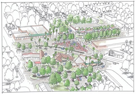 Map of the Downtown Gateway