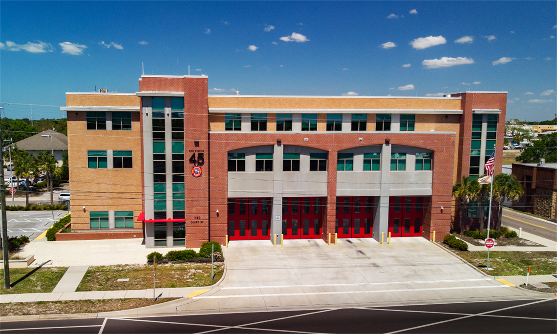 Fire department building