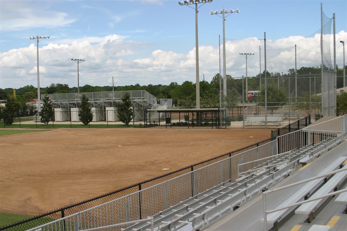 Field and bleachers