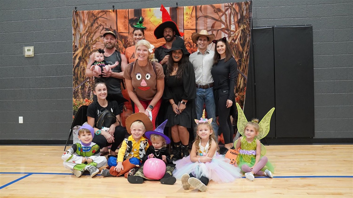Group photo - Halloween
