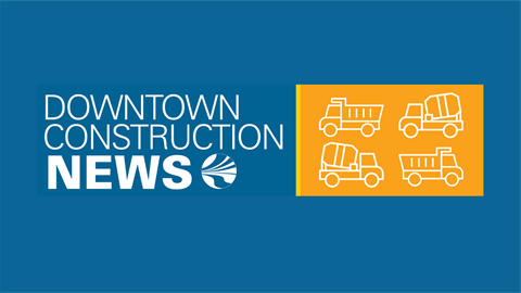 downtown construction.